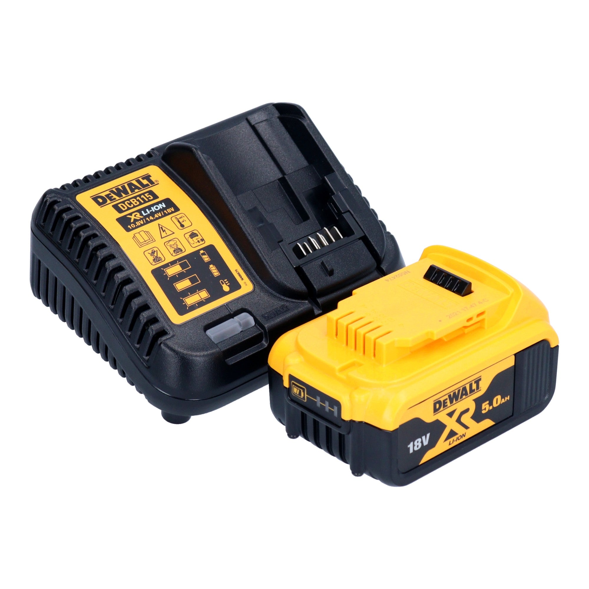DeWalt DCG 416 VS P1 Akku Winkelschleifer 18 V 125 mm Brushless 1x Akku 5 0 Ah Ladegeraet 2 - toolbrothers