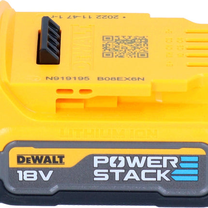 Avvitatore a impatto a batteria DeWalt DCF 891 N 18 V 1084 Nm 1/2" Brushless + 1x batteria Powerstack 1,7 Ah - senza caricabatteria
