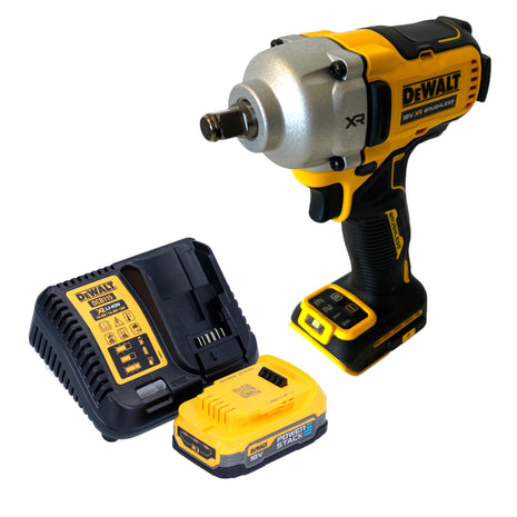 DeWalt DCF 891 E1 Akku Schlagschrauber 18 V 1084 Nm 1/2" Brushless + 1x Powerstack Akku 1,7 Ah + Ladegerät