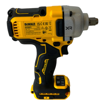 Avvitatore a impatto a batteria DeWalt DCF 891 D1 18 V 1084 Nm 1/2" Brushless + 1x batteria 2,0 Ah + caricabatteria