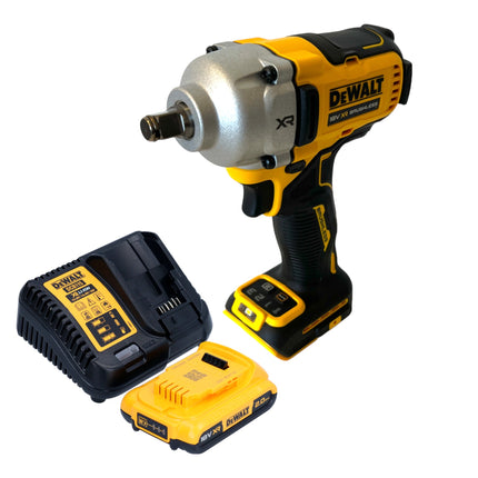 Avvitatore a impatto a batteria DeWalt DCF 891 D1 18 V 1084 Nm 1/2" Brushless + 1x batteria 2,0 Ah + caricabatteria