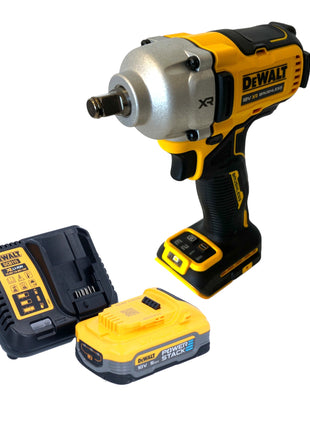 Clé à chocs sans fil DeWalt DCF 891 H1 18 V 1084 Nm 1/2" sans balai + 1x batterie Powerstack 5,0 Ah + chargeur