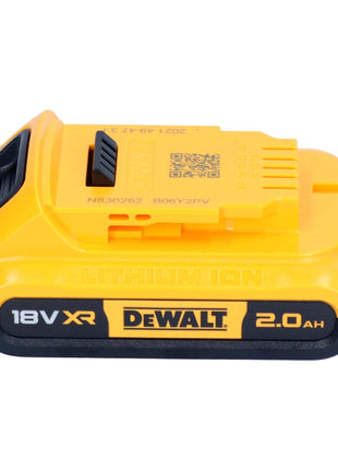 DeWalt DCG 409 NT Akku Winkelschleifer 18 V 125 mm Brushless + 1x Akku 2,0 Ah + TSTAK - ohne Ladegerät