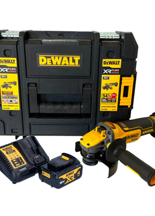 DeWalt DCG 409 M1T Akku Winkelschleifer 18 V 125 mm Brushless + 1x Akku 4,0 Ah + Ladegerät + TSTAK