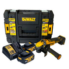 DeWalt DCG 409 M2T Akku Winkelschleifer 18 V 125 mm Brushless + 2x Akku 4,0 Ah + Ladegerät + TSTAK