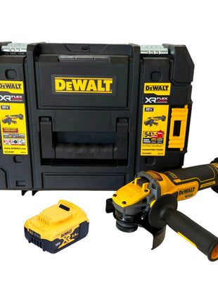 DeWalt DCG 409 NT Meuleuse d'angle sans fil 18 V 125 mm Brushless + 1x batterie 5,0 Ah + TSTAK - sans chargeur