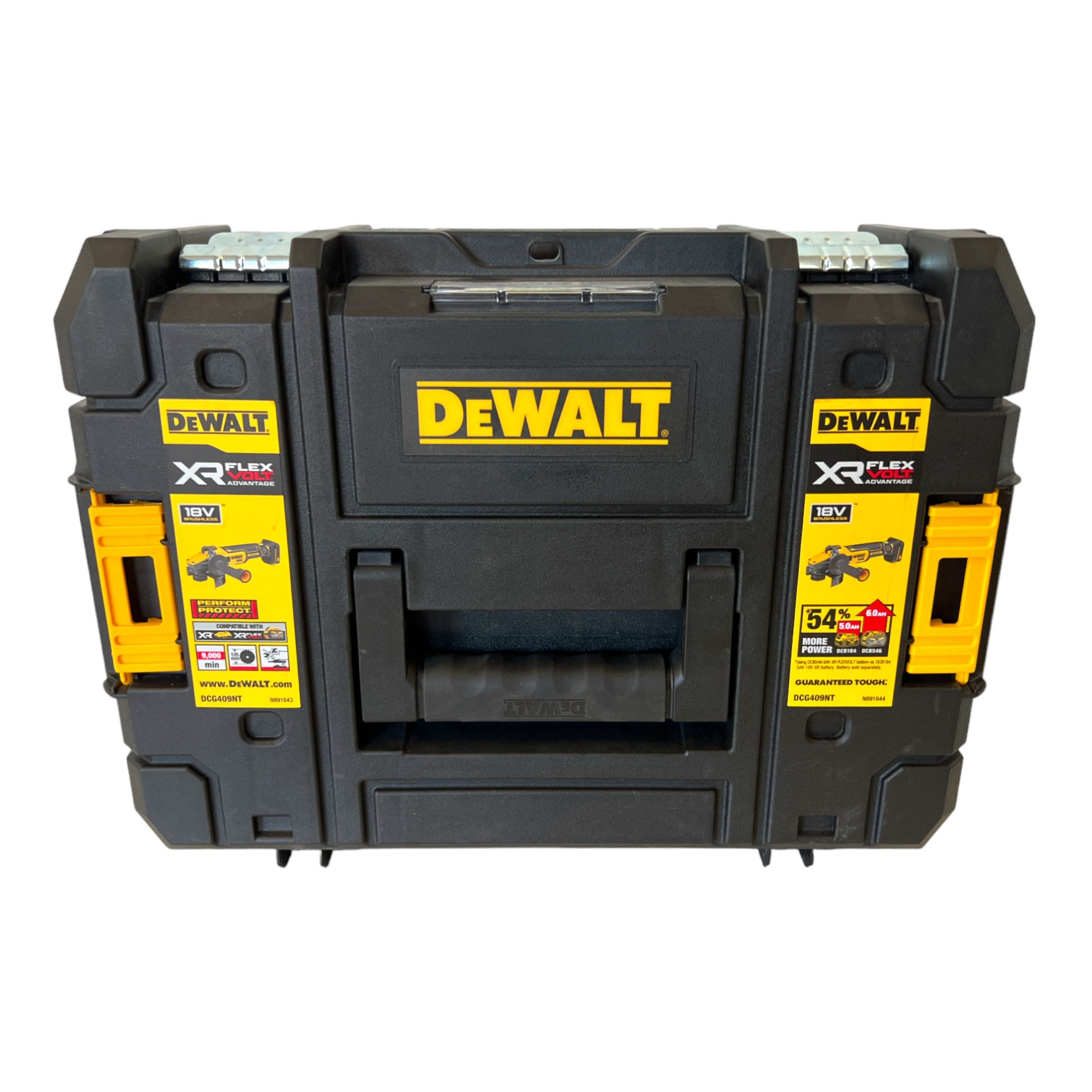 DeWalt DCG 409 NT Akku Winkelschleifer 18 V 125 mm Brushless 1x Powerstack Akku 5 0 Ah TSTAK ohne Ladegeraet 2 - toolbrothers