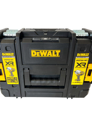 Akumulatorowy klucz udarowy DeWalt DCF 961 NT 18 V 1632 Nm 1/2" bezszczotkowy + 1x akumulator Powerstack 1,7 Ah + TSTAK - bez ładowarki