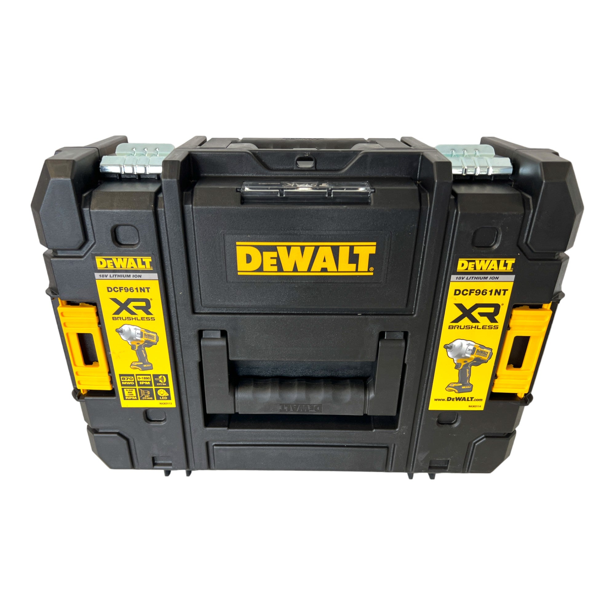 DeWalt DCF 961 E2T Akku Schlagschrauber 18 V 1632 Nm 1 2 Brushless 2x Powerstack Akku 1 7 Ah Ladegeraet TSTAK 4 - toolbrothers