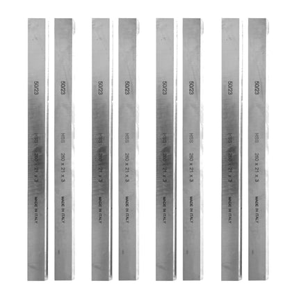 DeWalt 4x DE 7333 Lama per pialla HSS 260 mm (8 pezzi) per D27300