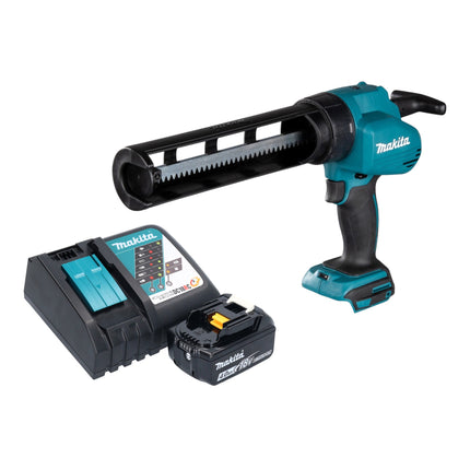 Pistola a cartuccia a batteria Makita DCG 180 RM1 18 V + 1x batteria ricaricabile 4,0 Ah + caricabatterie