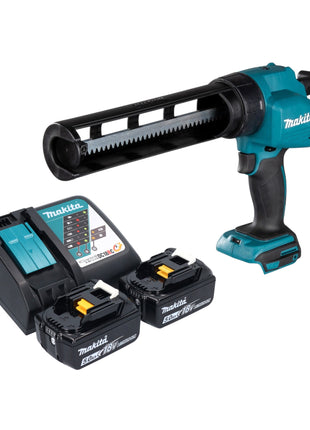 Makita DCG 180 RT Akku Kartuschenpistole 18 V + 2x Akku 5,0 Ah + Ladegerät