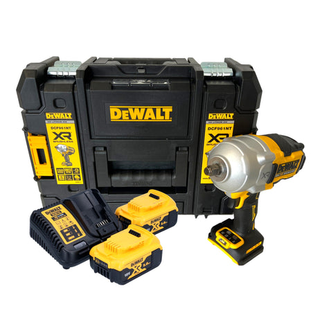 DeWalt DCF 961 P2T Clé à choc 18 V 1632 Nm 1/2'' Brushless + 2x batterie 5,0 Ah + chargeur + TSTAK