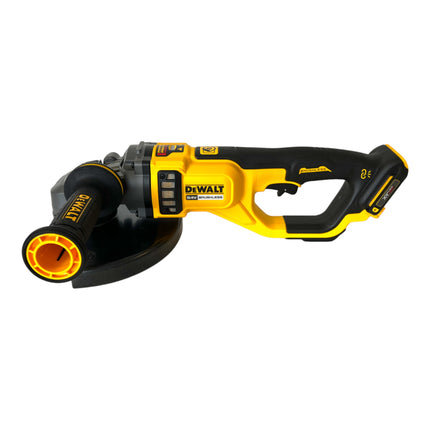 Smerigliatrice angolare a batteria DeWalt DCG 460 NK 54 V FlexVolt 230 mm senza spazzole + 1x batteria 9,0 Ah + custodia - senza caricabatterie