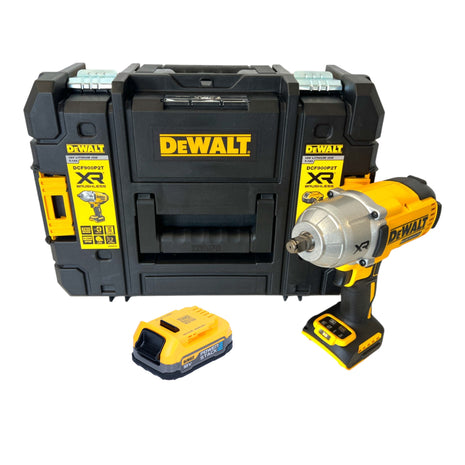 Clé à chocs sans fil DeWalt DCF 900 NT 18 V 1396 Nm 1/2" + 1x batterie Powerstack 1,7 Ah + TSTAK - sans chargeur