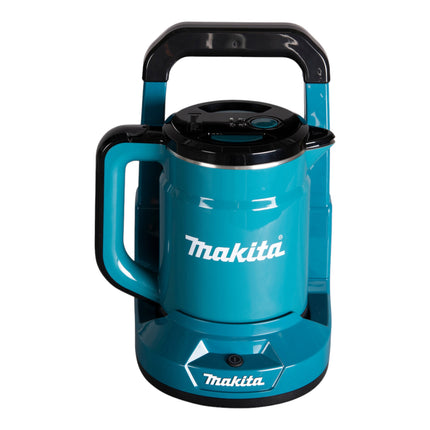Bollitore a batteria Makita DKT 360 RY2 36 V ( 2x 18 V ) 0,8 L + 2x batteria ricaricabile 1,5 Ah + caricabatterie