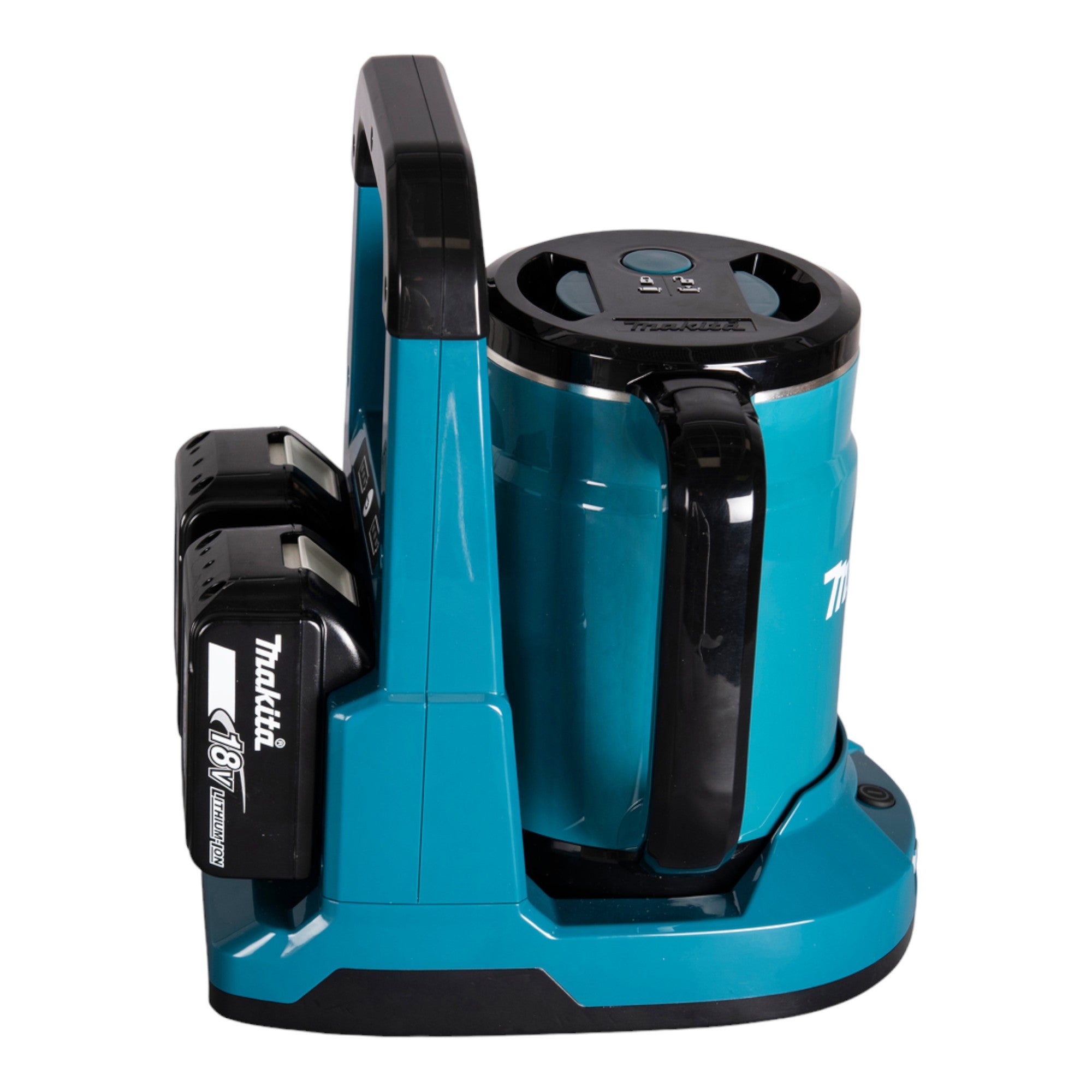 Makita DKT 360 CM2 Akku Wasserkocher 36 V 2x 18 V 0 8 L 2x Akku 4 0 Ah Doppelladegeraet 4 - toolbrothers