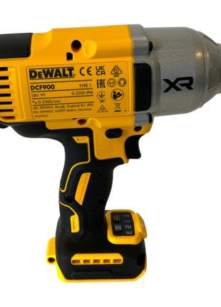 Akumulatorowy klucz udarowy DeWalt DCF 900 D1T 18 V 1396 Nm 1/2" + 1x akumulator 2,0 Ah + ładowarka + TSTAK