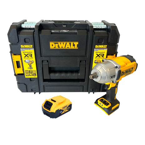 Akumulatorowy klucz udarowy DeWalt DCF 900 NT 18 V 1396 Nm 1/2" + 1x akumulator 5,0 Ah + TSTAK - bez ładowarki