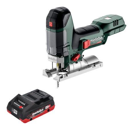 Sierra de calar a batería Metabo ST 18 LT 130 BL 18 V 130 mm sin escobillas + 1x batería LiHD 4,0 Ah - sin cargador