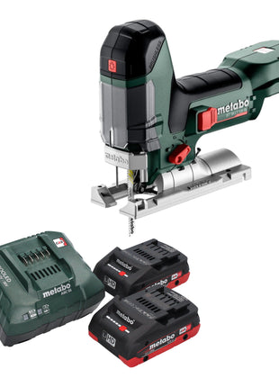 Metabo ST 18 LT 130 BL Akku Stichsäge 18 V 130 mm Brushless + 2x LiHD Akku 4,0 Ah + Ladegerät