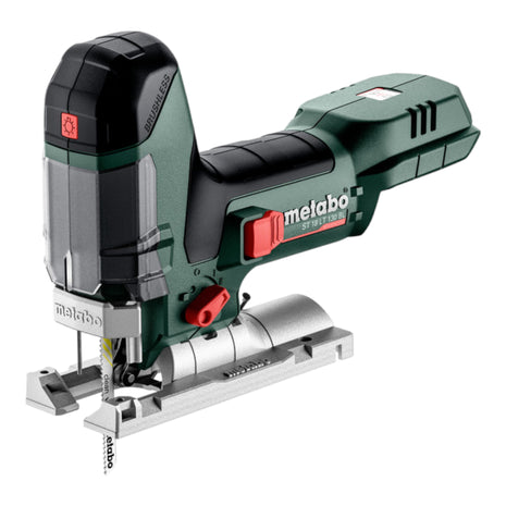 Metabo ST 18 LT 130 BL seghetto alternativo a batteria 18 V 130 mm senza spazzole + 1x batteria 2,0 Ah + metabox - senza caricabatterie