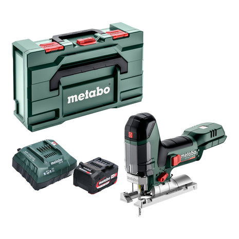 Metabo ST 18 LT 130 BL Akku Stichsäge 18 V 130 mm Brushless + 1x Akku 4,0 Ah + Ladegerät + Metabox