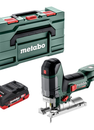 Wyrzynarka akumulatorowa Metabo ST 18 LT 130 BL 18 V 130 mm bezszczotkowa + 1x akumulator LiHD 4,0 Ah + metabox - bez ładowarki