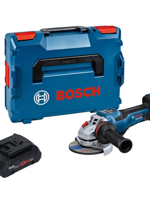 Bosch GWS 18V-15 PSC Profesjonalna akumulatorowa szlifierka kątowa 18 V 125 mm BITURBO Brushless + 1x akumulator ProCORE 4,0 Ah + L-Boxx - bez ładowarki