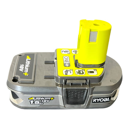 Ryobi RB18L15 batteria ricaricabile 18 V 1,5 Ah / 1500 mAh Li-Ion ONE+ ( 5133001905 ) con indicatore del livello di carica