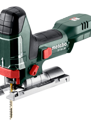 Metabo ST 18 L 90 Akku Stichsäge 18 V 90 mm + 2x Akku 2,0 Ah + Ladegerät + Metabox