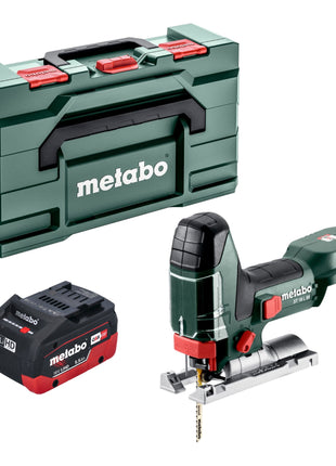 Metabo ST 18 L 90 Akku Stichsäge 18 V 90 mm + 1x LiHD Akku 5,5 Ah + Metabox - ohne Ladegerät