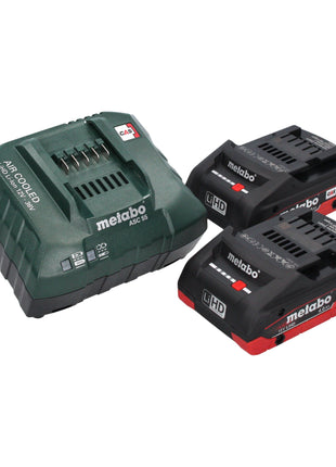 Metabo SSEP 18 LT Scie sabre sans fil 18 V 32 mm + 2x batterie LiHD 4,0 Ah + chargeur + Metabox