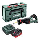 Metabo SSEP 18 LT sega alternativa a batteria 18 V 32 mm + 1x batteria LiHD 5,5 Ah + caricatore + metabox