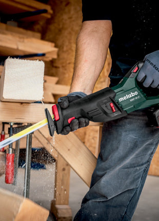 Metabo SSEP 18 LT Akku Säbelsäge 18 V 32 mm + 2x LiHD Akku 5,5 Ah + Ladegerät + Metabox