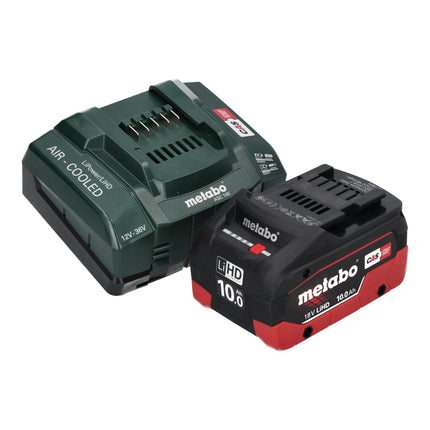Metabo SSEP 18 LT sega alternativa a batteria 18 V 32 mm + 1x batteria LiHD 10,0 Ah + caricatore + metabox