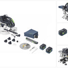 Festool KSC 60 EB-Basic KAPEX Troncatrice a batteria 18 V / 36 V 216 mm Brushless + 2x batteria 5,0 Ah - senza caricabatterie