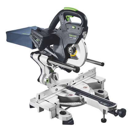 Festool KSC 60 EB-Basic KAPEX Troncatrice a batteria 18 V / 36 V 216 mm Brushless + 2x batteria 5,0 Ah - senza caricabatterie