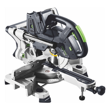 Festool KSC 60 EB-Basic KAPEX Troncatrice a batteria 18 V / 36 V 216 mm Brushless + 2x batteria 5,0 Ah - senza caricabatterie