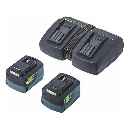 Festool KSC 60 EB-Basic KAPEX sega trasversale a batteria 18 V / 36 V 216 mm brushless + 2x batteria ricaricabile 5,0 Ah + doppio caricatore