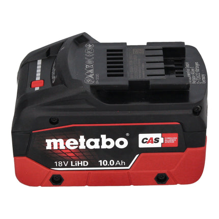 Metabo SSEP 18 LT BL sega alternativa a batteria 18 V 32 mm brushless + 1x batteria LiHD 10,0 Ah + metabox - senza caricabatterie