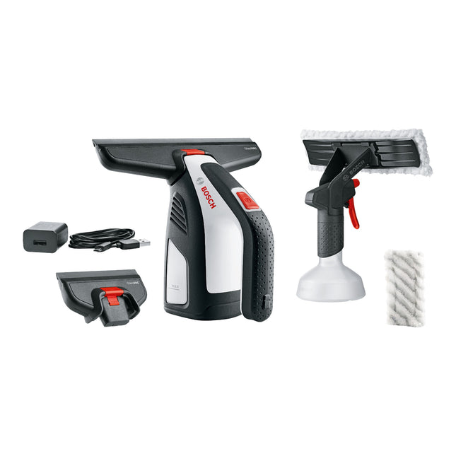 Bosch GlassVAC Set lavavetri a batteria 3,6 V con accessori ( 06008B7000 )
