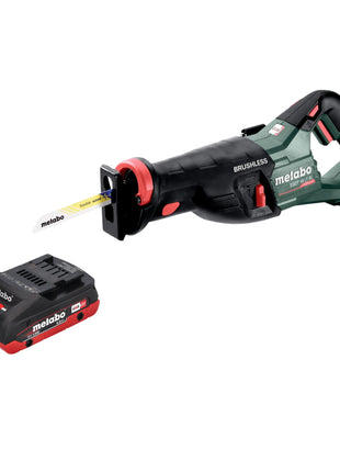 Metabo SSEP 18 LT BL Akku Säbelsäge 18 V 32 mm Brushless + 1x LiHD Akku 4,0 Ah - ohne Ladegerät