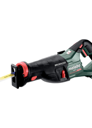 Sierra sable de batería Metabo SSEP 18 LT BL 18 V 32 mm sin escobillas + 1x batería LiHD 4,0 Ah - sin cargador