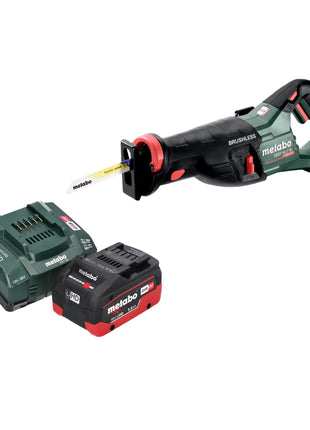 Metabo SSEP 18 LT BL Akku Säbelsäge 18 V 32 mm Brushless + 1x LiHD Akku 5,5 Ah + Ladegerät