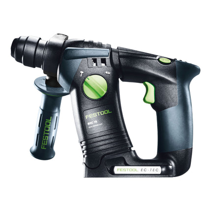 Trapano a percussione a batteria Festool BHC 18-Basic 18 V 1,8 J SDS Plus Brushless + 2x batteria ricaricabile 5,0 Ah + caricatore rapido + systainer