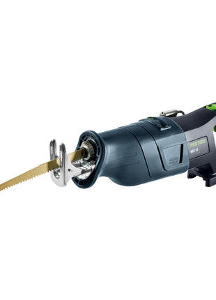 Festool RSC 18 EB-Basic akumulatorowa pilarka szablasta 18 V bezszczotkowa + 1x akumulator 4,0 Ah + szybka ładowarka + systainer