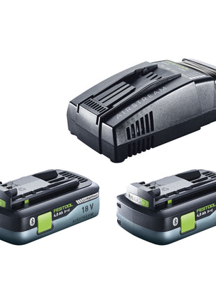 Festool RSC 18 EB-Basic akumulatorowa pilarka szablasta 18 V bezszczotkowa + 2x akumulator 4,0 Ah + szybka ładowarka + Systainer