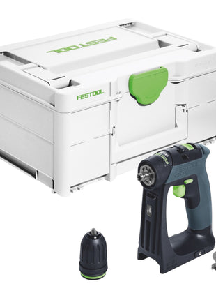 Festool CXS 18-Basic Perceuse-visseuse sans fil 18 V 40 Nm Brushless + 1x batterie 4,0 Ah + chargeur rapide + Systainer