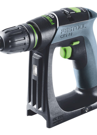 Festool CXS 18-Basic taladro atornillador a batería 18 V 40 Nm sin escobillas + 2 baterías 5,0 Ah + cargador rápido + systainer